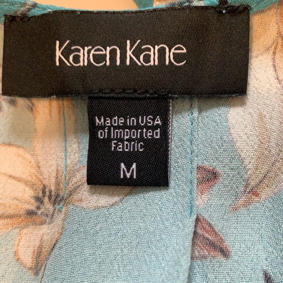 Karen Kane Floral Blouse - Picture 3 of 4